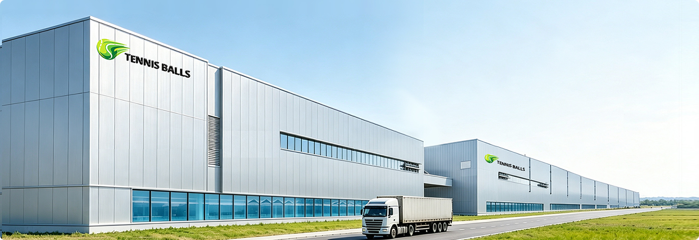 Tennis ball factory exterior