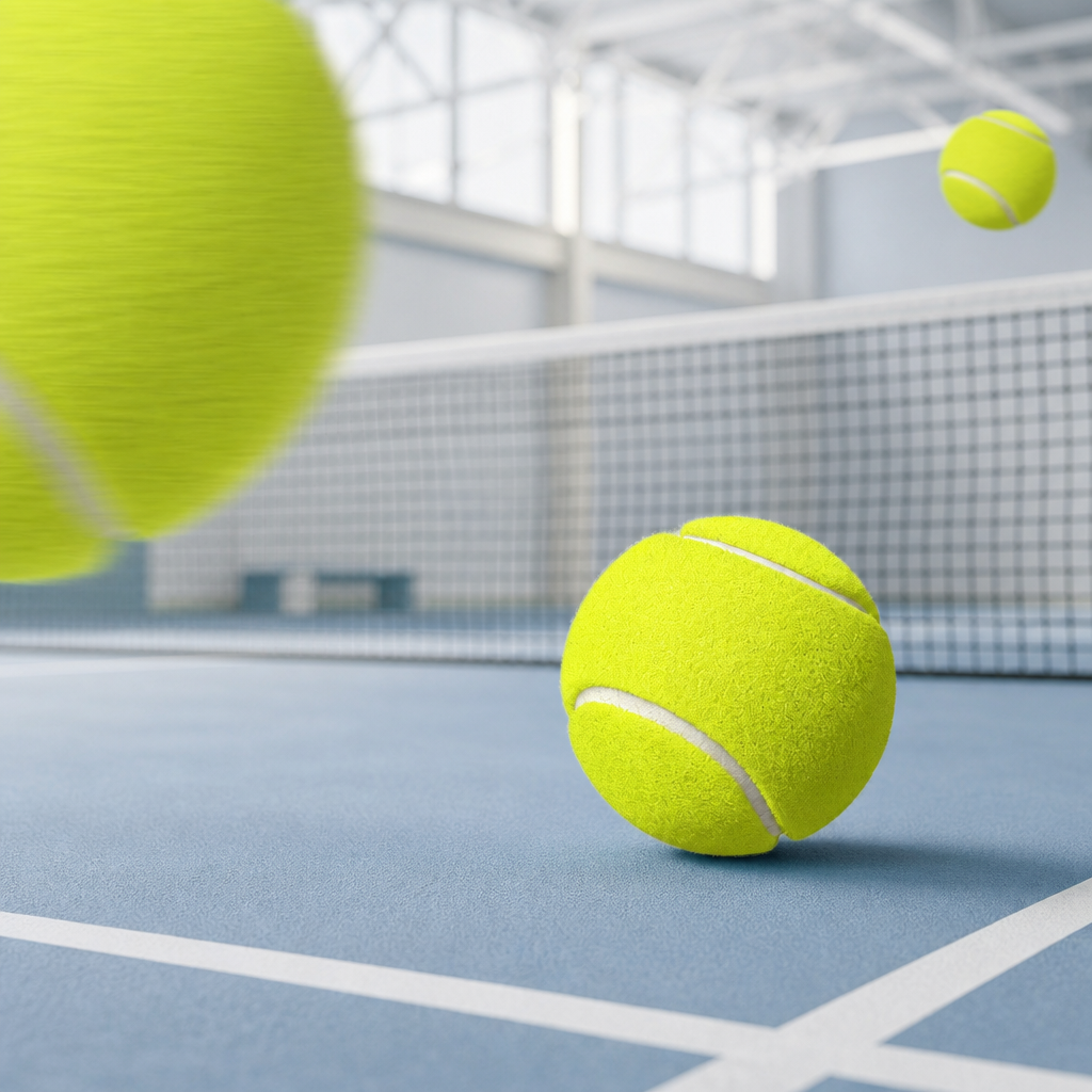 Wholesale High Visibility Training Tennis Balls for Practice - 6
