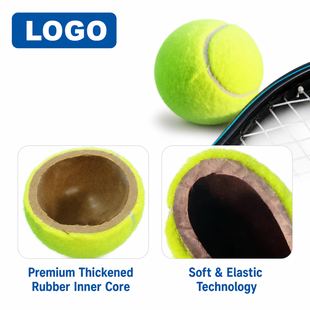 Wholesale High Visibility Training Tennis Balls for Practice - 2