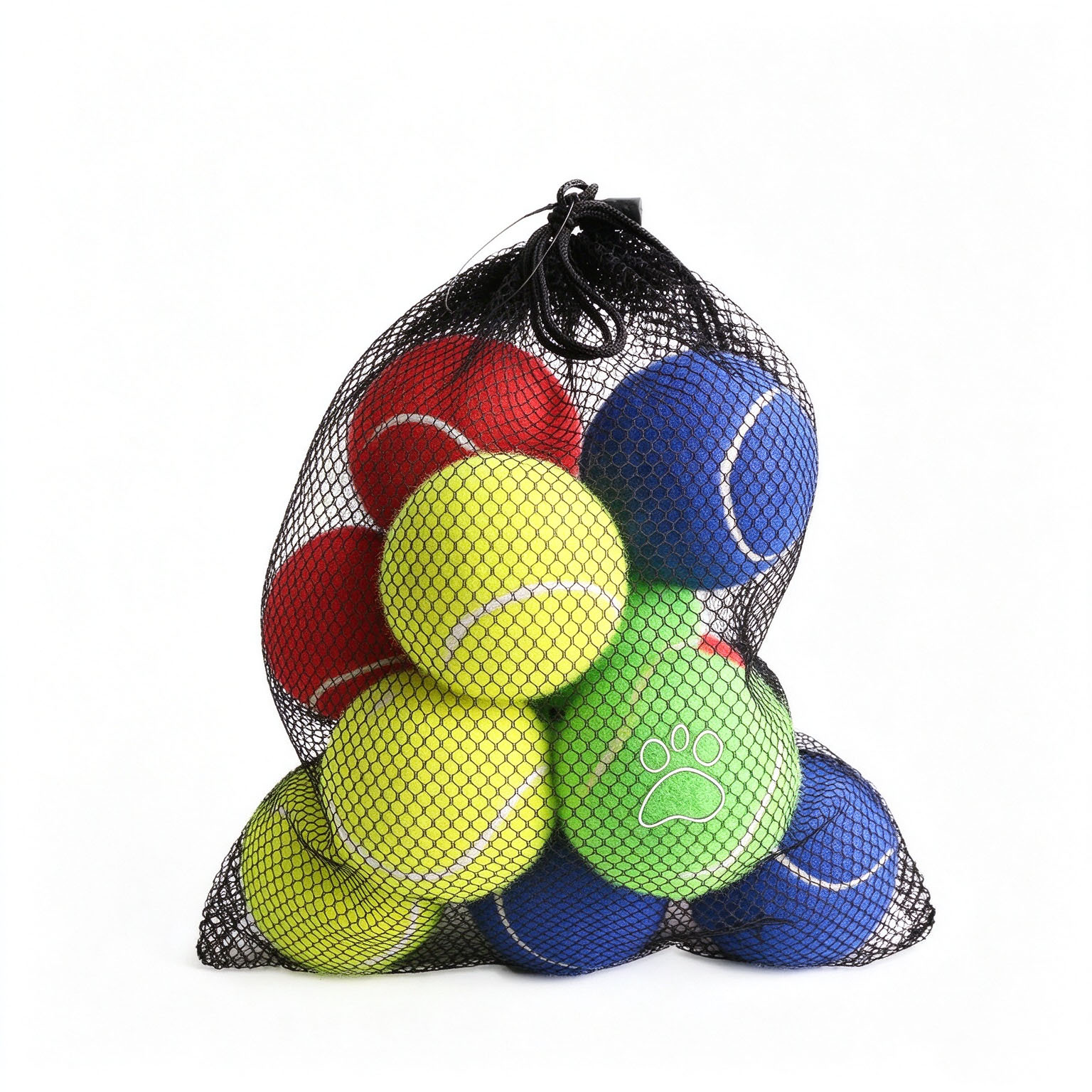 Tennis Ball, Professional Durable Custom Rubber Ball with Good Bounce for Match - 3