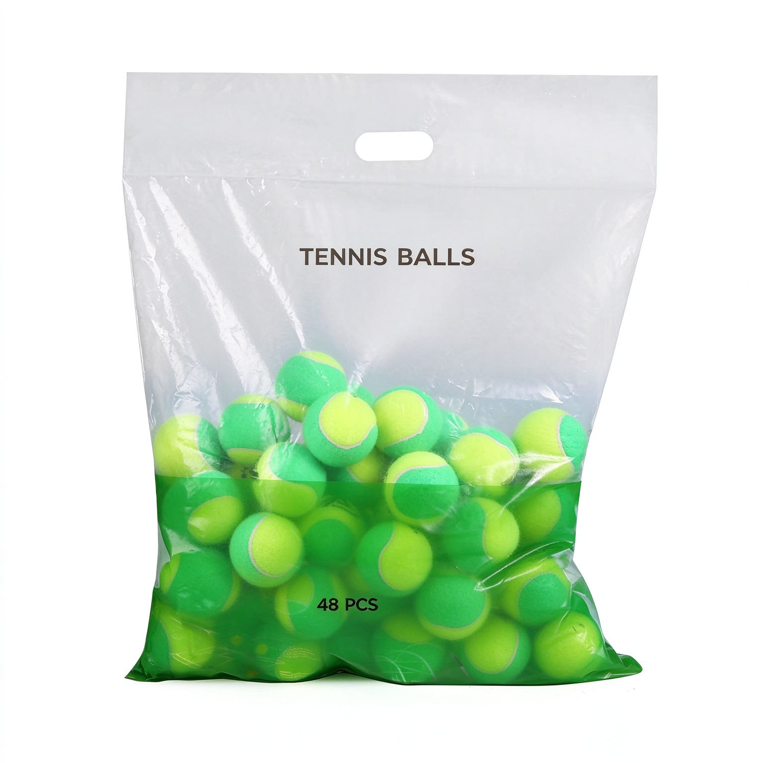 Wholesale High Quality Custom Pressureless Kids Tennis Balls, Advanced Rubber Great Spin & Rebound